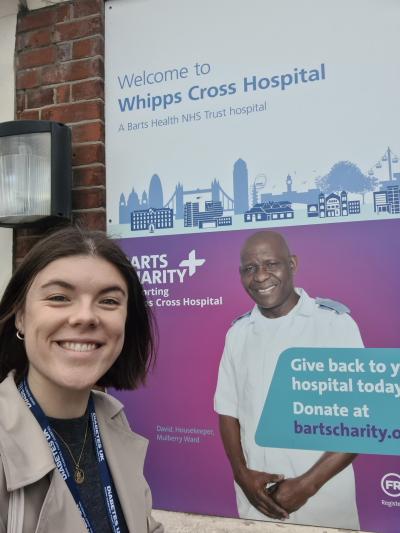 Lorna at Whipps Cross Hospital